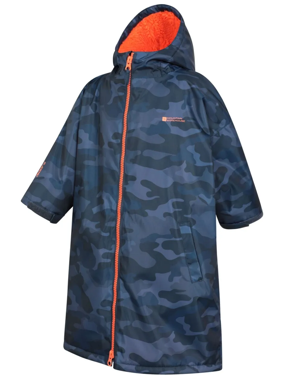 Kamerjassen|Mountain Warehouse Tidal bedrukte waterdichte omkleedjas voor kinderen