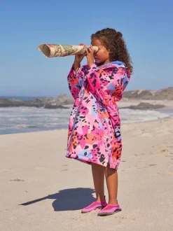 Kamerjassen*Mountain Warehouse Tidal bedrukte waterdichte omkleedjas voor kinderen