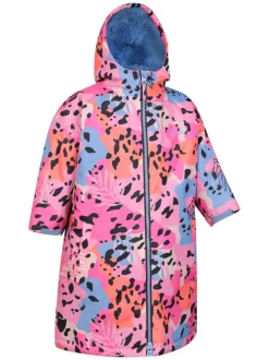 Kamerjassen*Mountain Warehouse Tidal bedrukte waterdichte omkleedjas voor kinderen