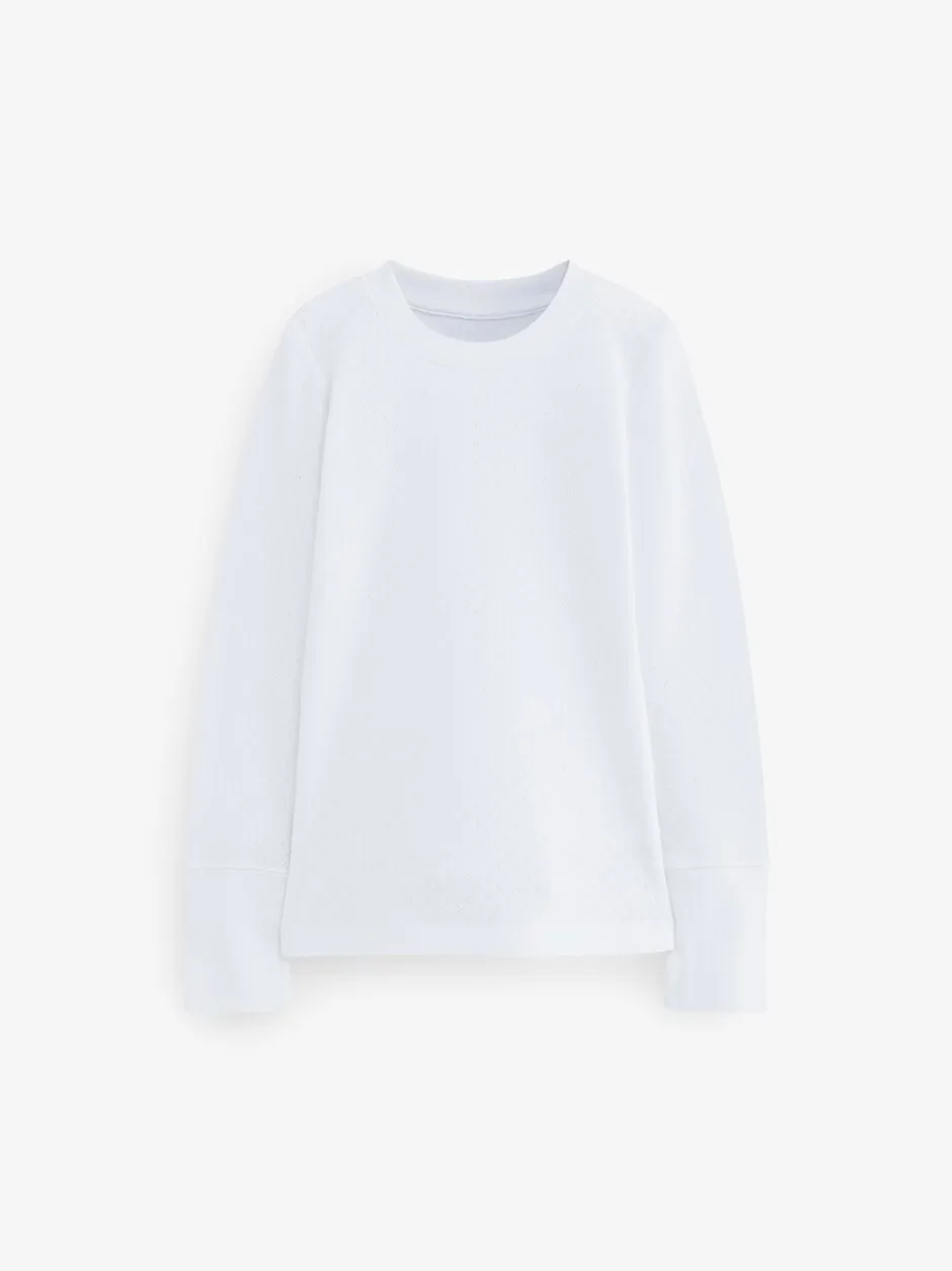 Schoolkleding|Alle Ondergoed|Next - Thermische top met lange mouwen (2-16jr) Moutkleurig