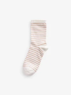Sokken En Panty's|Sokken En Panty's*Next Multi - 5 Paar enkelsokken met hoog katoengehalte