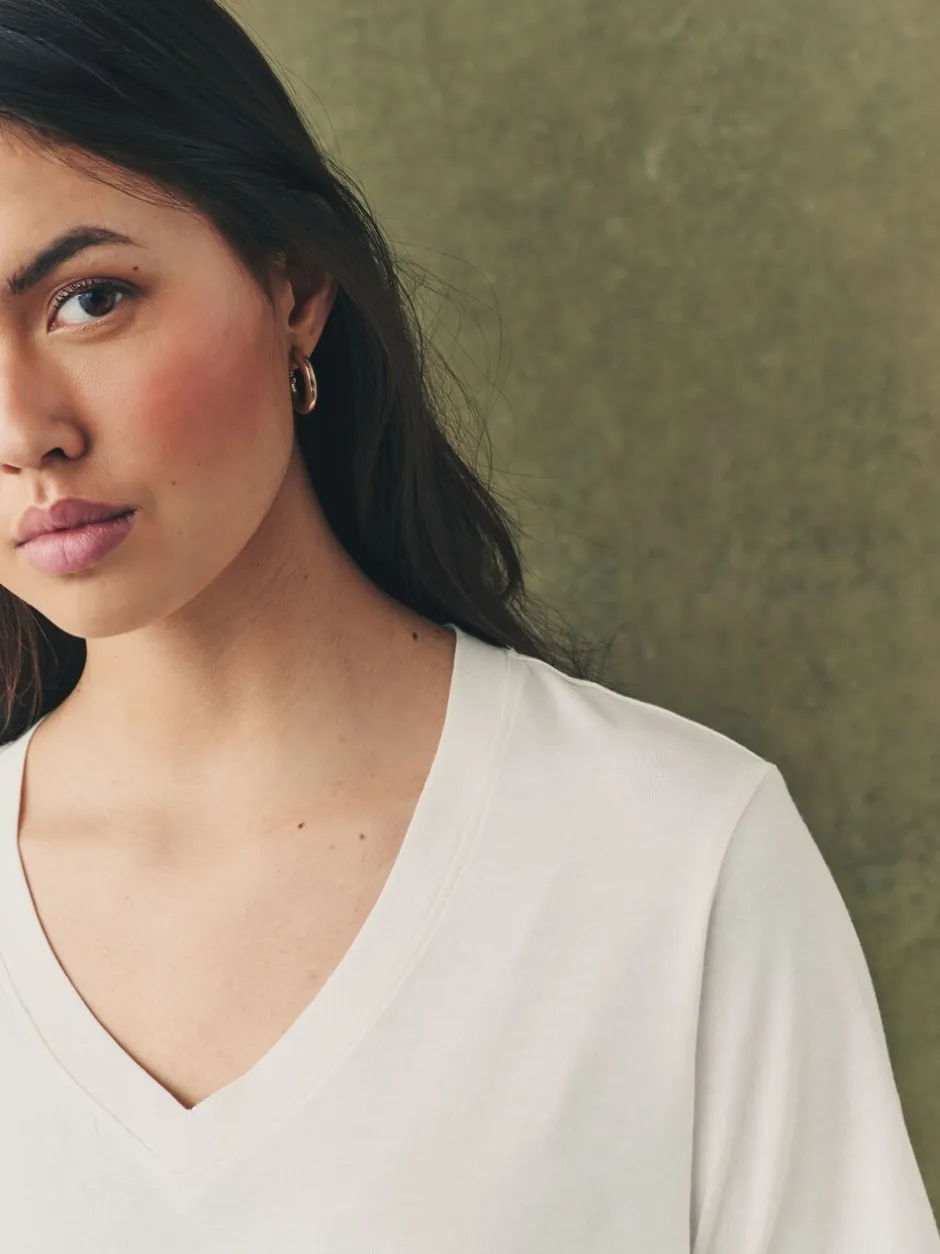 Tops En T-Shirts|Next Multi - 5 Slouch T-shirts van katoenen Modal