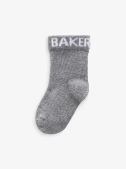 Sokken|Baker by Ted Baker - babysokken verpakking van 5 Multi