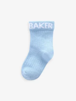 Sokken|Baker by Ted Baker - babysokken verpakking van 5 Multi