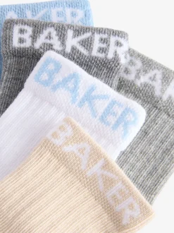 Sokken|Baker by Ted Baker - babysokken verpakking van 5 Multi
