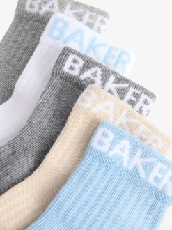 Sokken|Baker by Ted Baker - babysokken verpakking van 5 Multi
