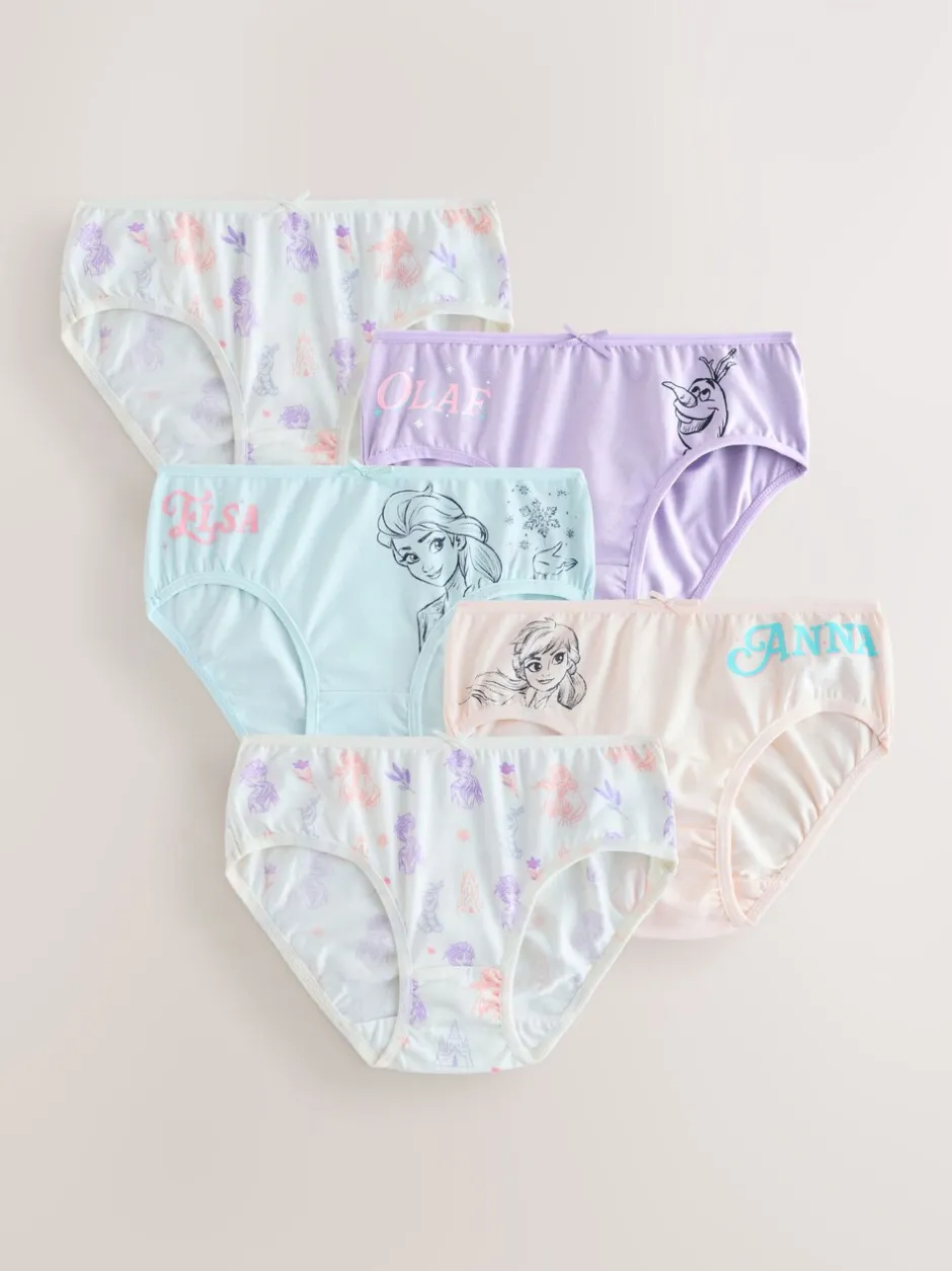 Alle Ondergoed|Next Multi - Disney Frozen set van 5 slips (1,5-10jr)