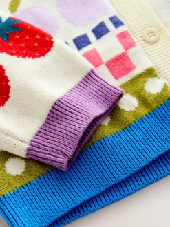 Truien En Breisels|Gebreide Kleding*Next Multi - Fun Printed Cardigan (3mths-7yrs)