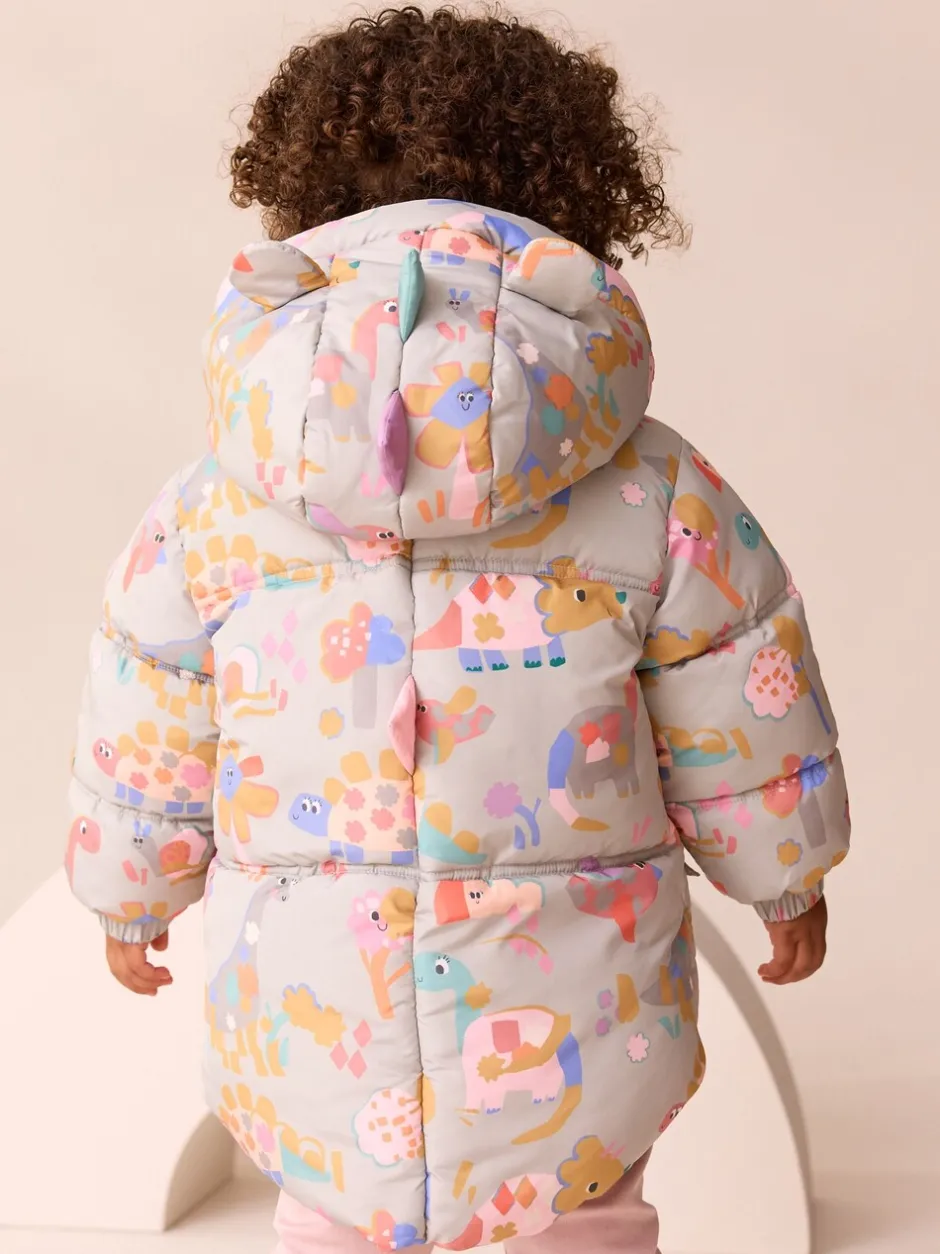 Jassen, Jacks En Kinderwagenpakjes|Jassen En Jacks*Next - Gewatteerde regenbestendige jas met print (3mnd-7jr Multi