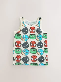 Rompertjes En Hemdjes|Ondergoed|Next Multi - Marvel 100% katoenen vests 3 pack (1,5-12jaar)