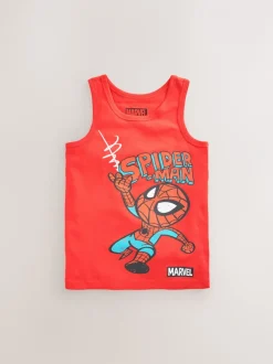 Rompertjes En Hemdjes|Ondergoed|Next Multi - Marvel 100% katoenen vests 3 pack (1,5-12jaar)