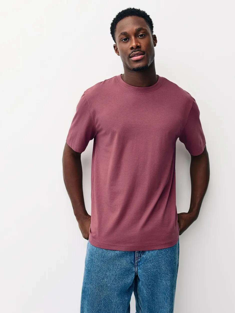 T-Shirts En Hemden|Next Multi - Normale Pasvorm - Essential katoenen T-shirts verpakking van 6