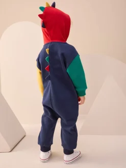 Sets En Combisets|Sets En Outfits|Next - Onesie met kleurvlakken (3mnd-7jr) Multi