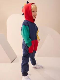 Sets En Combisets|Sets En Outfits|Next - Onesie met kleurvlakken (3mnd-7jr) Multi