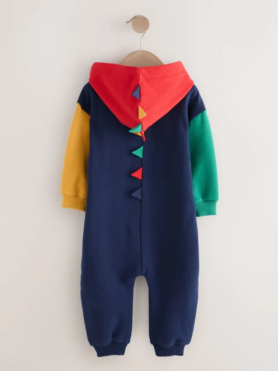 Sets En Combisets|Sets En Outfits|Next - Onesie met kleurvlakken (3mnd-7jr) Multi
