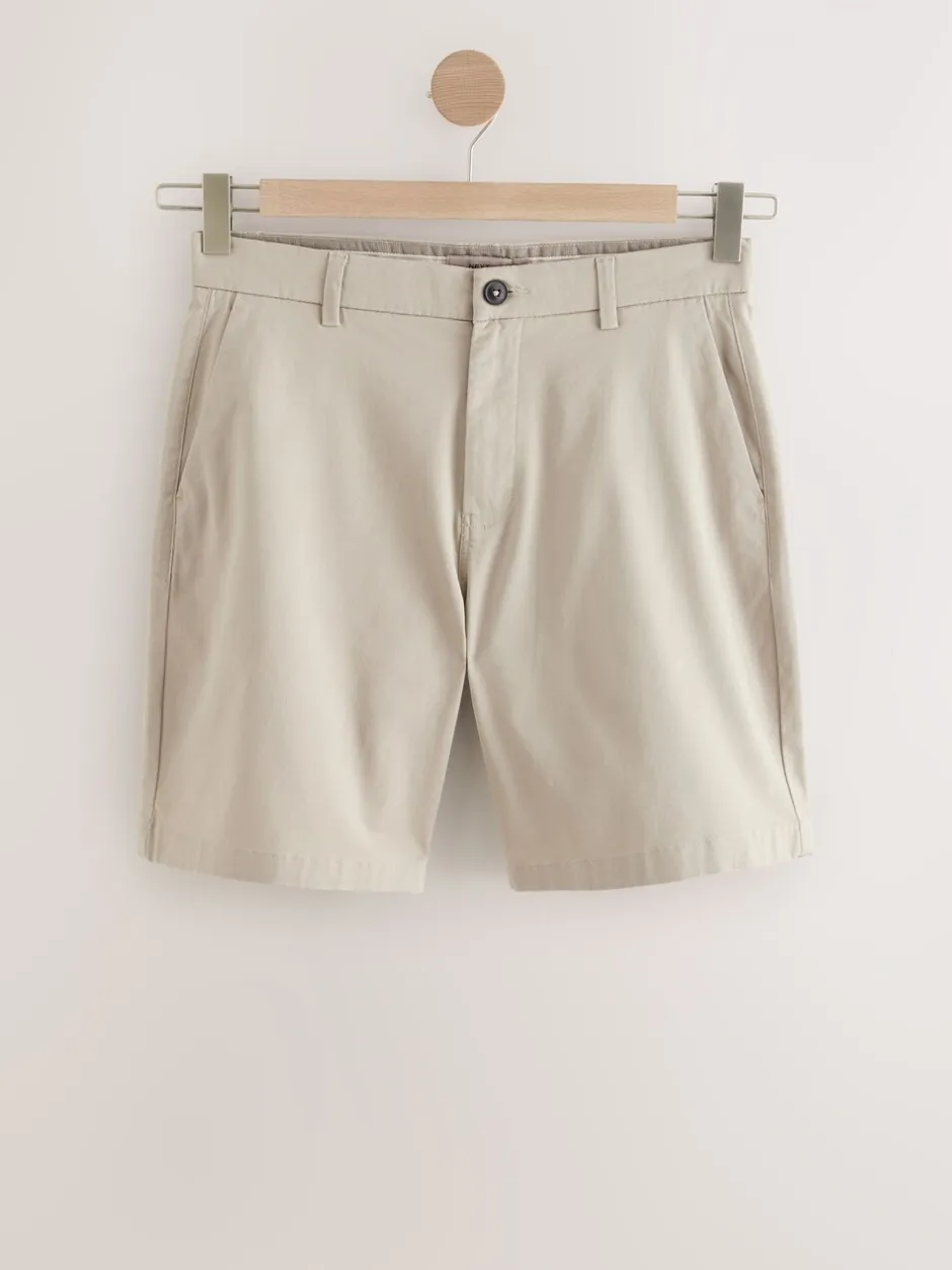 Shorts*Next Multi - Ruimvallende pasvorm. - Set van 4 chinoshorts met stretch