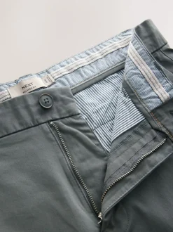 Shorts*Next Multi - Ruimvallende pasvorm. - Set van 4 chinoshorts met stretch