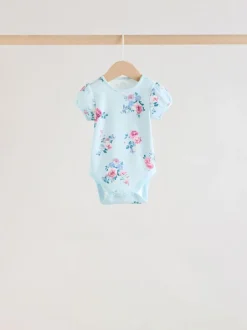 Rompertjes En Hemdjes*Next Multi - Set van 5 babyrompertjes met korte mouwen