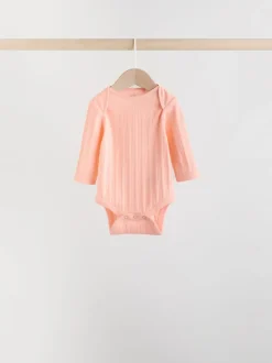Rompertjes En Hemdjes|Next Multi - Set van 5 babyrompertjes met lange mouwen
