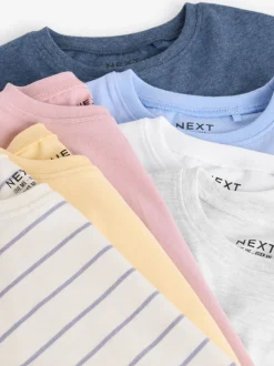 Tops|Tops*Next Multi - Set van 7 T-shirts met lange mouwen (3 mnd-7 jr)
