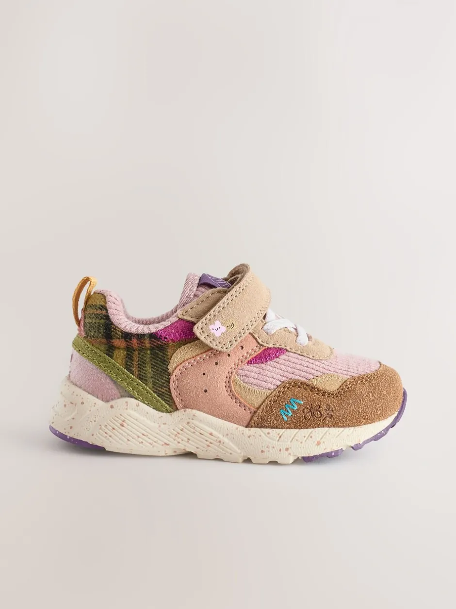Sneakers*Next - Sneakers met elastische veters en klittenbandsluiting Multi
