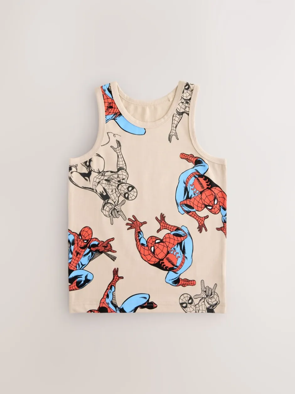 Ondergoed|Rompertjes En Hemdjes*Next Multi - Spiderman hemdjes 3 stuks (1,5-10jr)