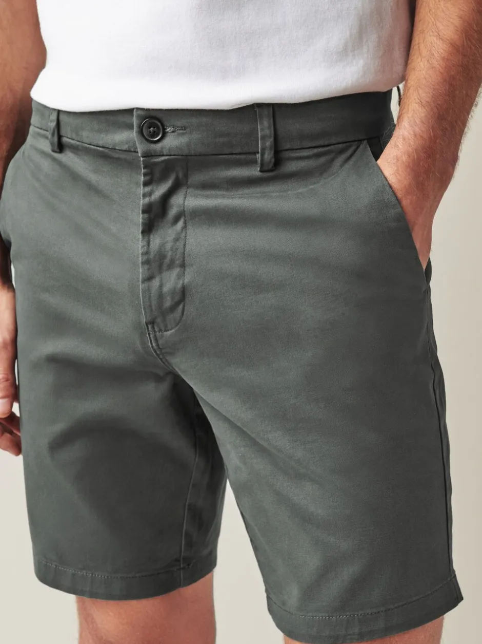 Shorts|Next - Straight fit - Set van 4 chinoshorts met stretch Multi