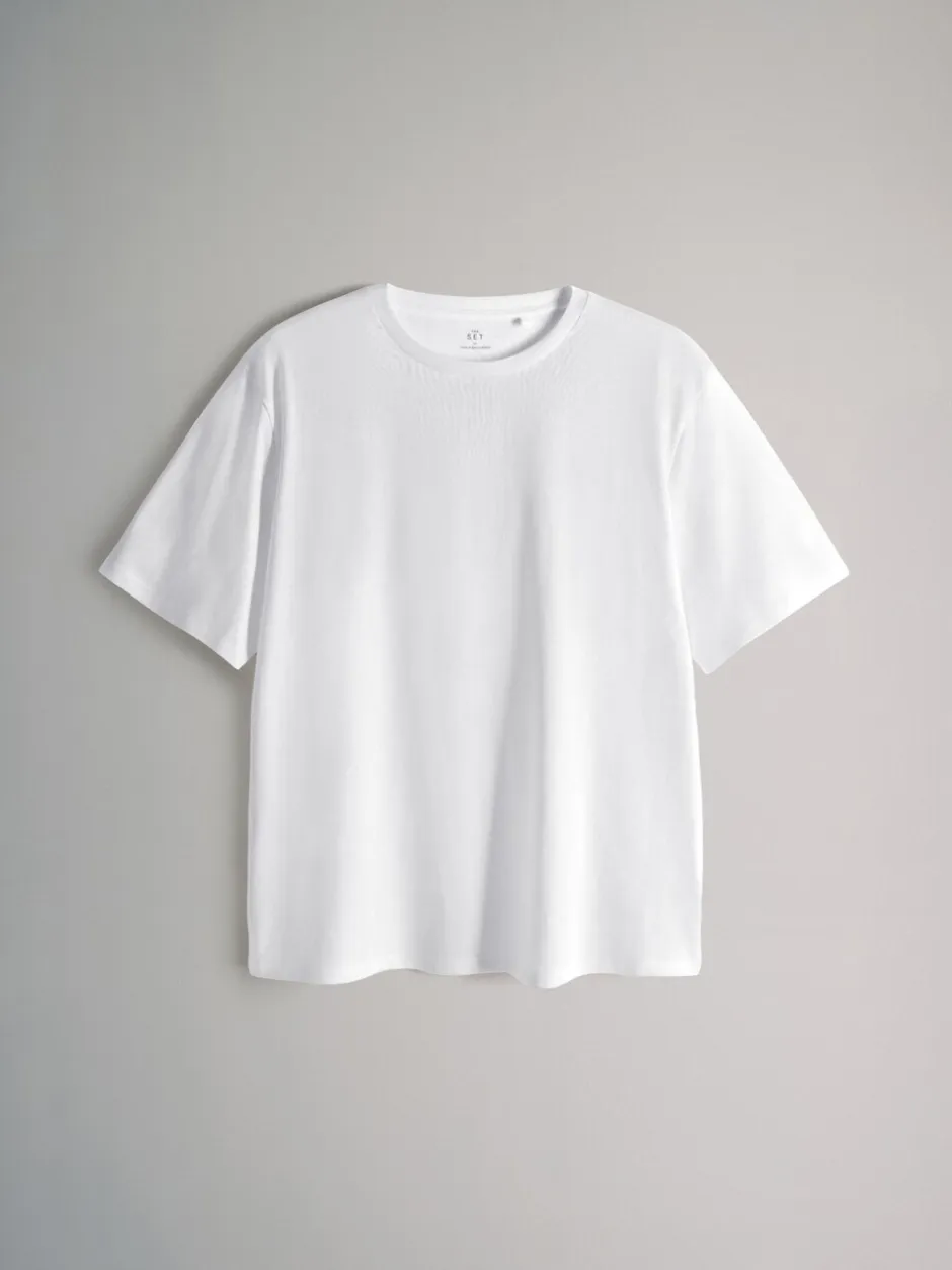 Tops En T-Shirts|The Set Multi - verpakking van 4 relaxte T-shirts met korte mouwen