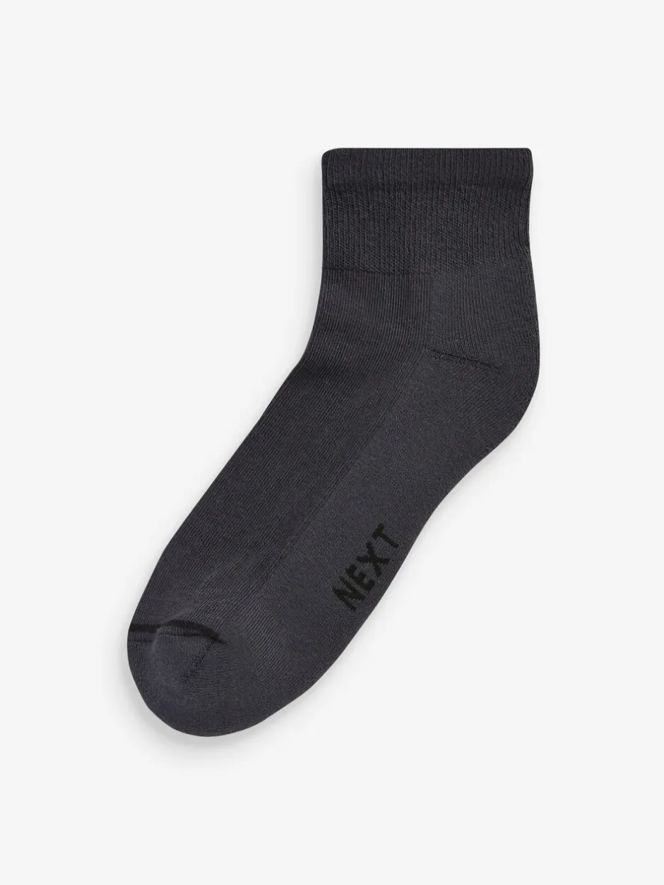 Sokken|Sokken|Next - Verpakking van 10 - Halfhoge sneakersokken met demping Multi