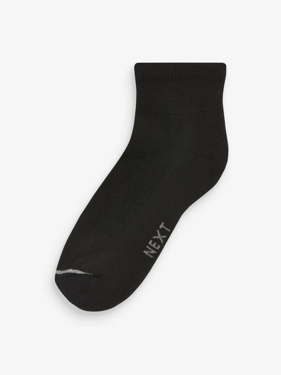 Sokken|Sokken|Next - Verpakking van 10 - Halfhoge sneakersokken met demping Multi