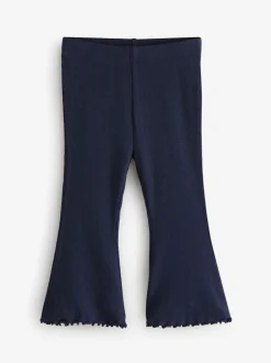 Broeken En Leggings|Next Multi - Verpakking van 5 geribbelde flare leggings (3mnd -7jr)