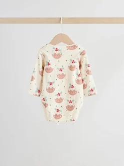 Rompertjes En Hemdjes*Next Multi - Verpakking van 3 Kerstmis Baby Bodysuits