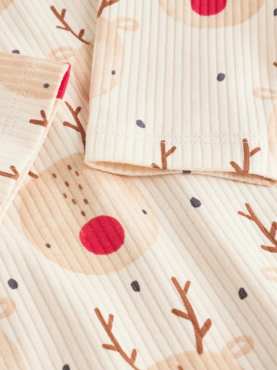 Rompertjes En Hemdjes*Next Multi - Verpakking van 3 Kerstmis Baby Bodysuits