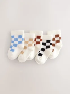 Sokken En Panty's|Sokken*Next - Verpakking van 5 paar babysokken (0 mnd-2 jr) Multi