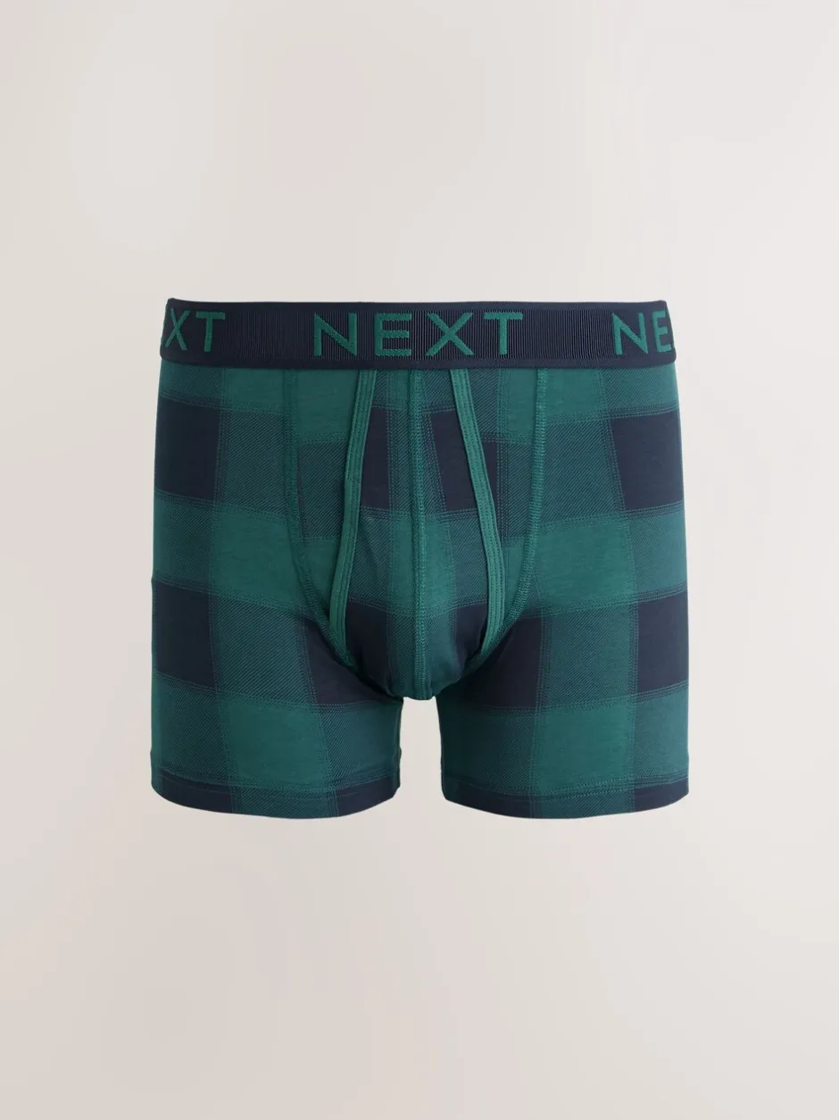 Ondergoed|Ondergoed*Next Multi Check Print - Boxershorts met A-voorkant