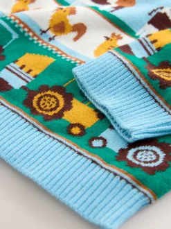 Truien En Breisels|Next Multi Fairisle Pattern - Character Knitted Crew Neck Jumper (3mths-7yrs)