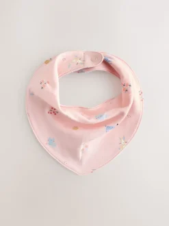 Slabbetjes|Next Multi Pastel Character - 5 Kwijlslabbetjes voor baby's