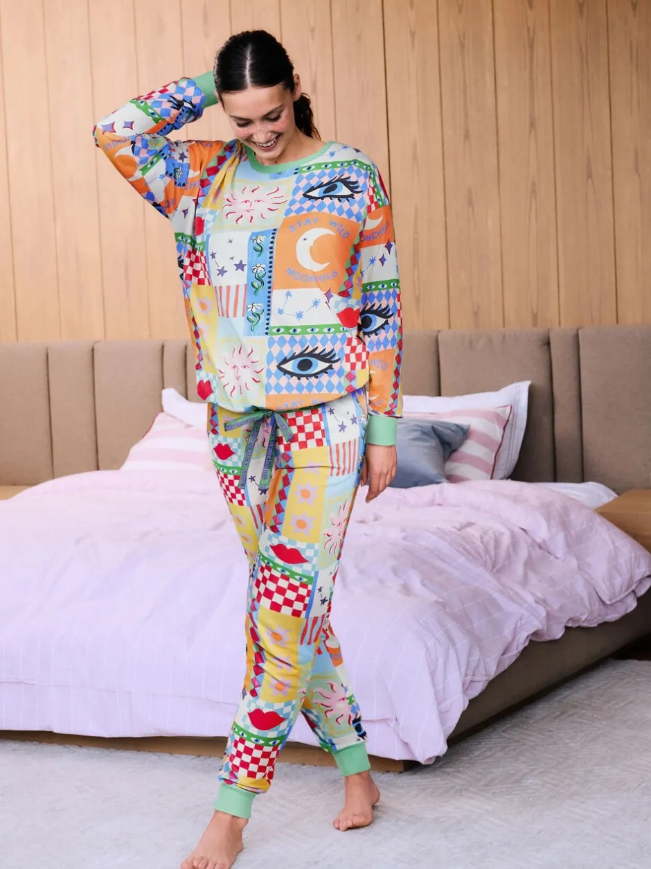 Pyjama's|Loungewear*Eleanor Bowmer - Pyjamas Multi-patchwork