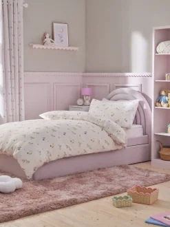 Kinderbeddengoed|Beddengoedsets En Dekbedovertrekken*Next Muslin dekbedovertrek en kussensloop van 100% katoen met kreukeltextuur