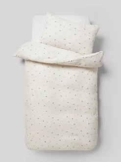 Kinderbeddengoed|Beddengoedsets En Dekbedovertrekken*Next Muslin dekbedovertrek en kussensloop van 100% katoen met kreukeltextuur