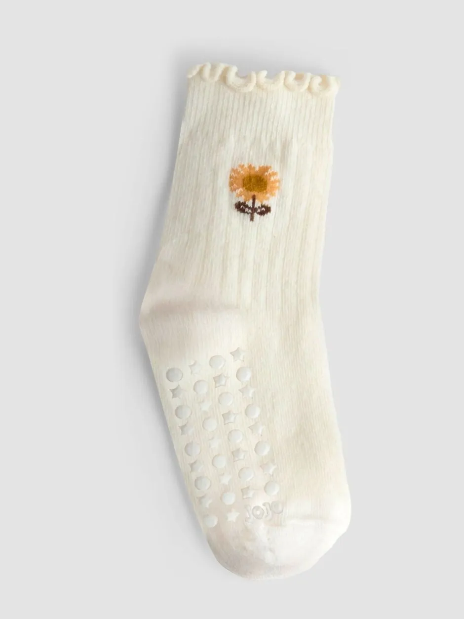 Sokken En Panty's|Sokken En Panty's*Jojo Maman Bébé - - 3 Paar sokken Mustard Sunflower