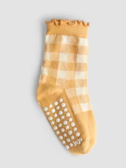 Sokken En Panty's|Sokken En Panty's*Jojo Maman Bébé - - 3 Paar sokken Mustard Sunflower