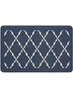 Deurmatten|My Mat Arbor kleine deurmatten Marineblauw