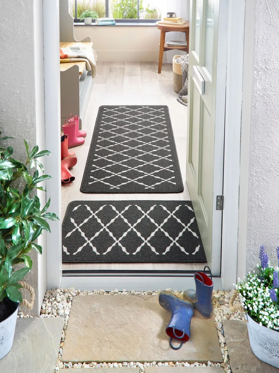 Deurmatten*My Mat Arbor kleine deurmatten Antraciet
