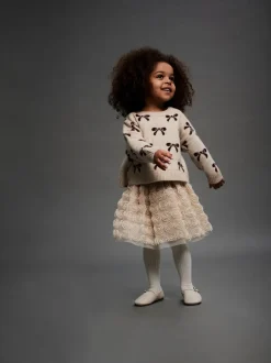 Gebreide Kleding*Name It Bow Detail Knitted Jumper