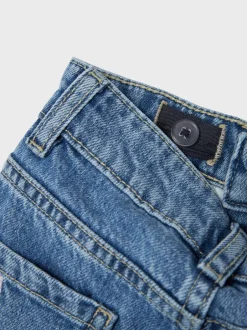 Jeans En Joggingbroeken|Jeans*Name It Bow Embroidery Mom Jeans