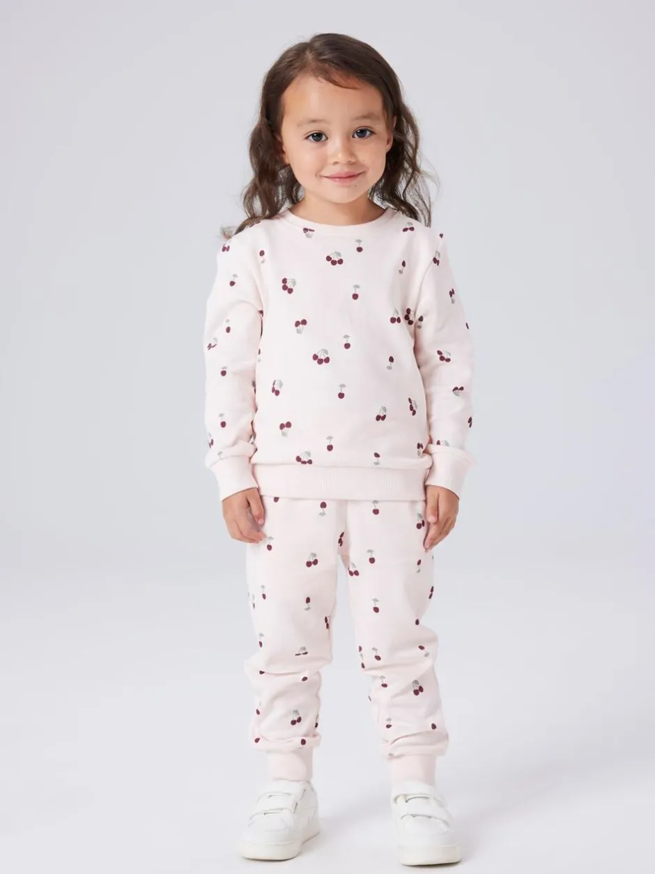 Jeans En Joggingbroeken*Name It Cherry Print Joggers