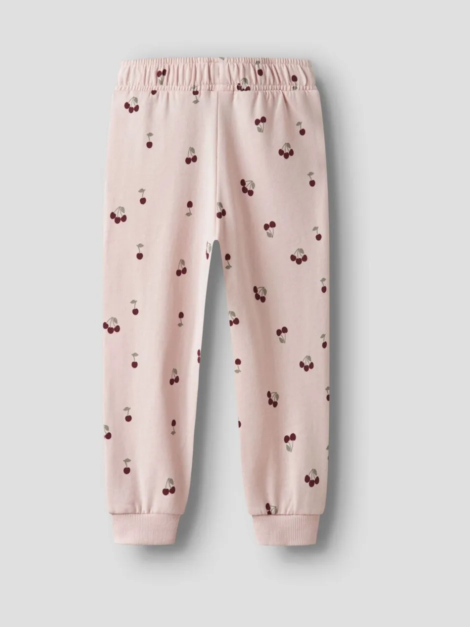 Jeans En Joggingbroeken*Name It Cherry Print Joggers