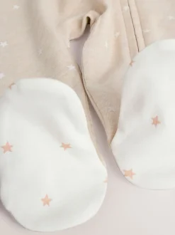 Babypakjes En Babypyjama's*Next - Babypyjama met tweewegrits (0-18mnd) Naturel I Love My Daddy