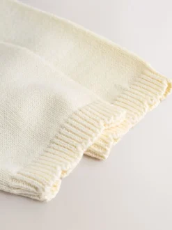 Truien En Breisels|Gebreide Kleding*Next Naturel met borduursel - Baby Bunny Cardigan (0mths-3yrs)